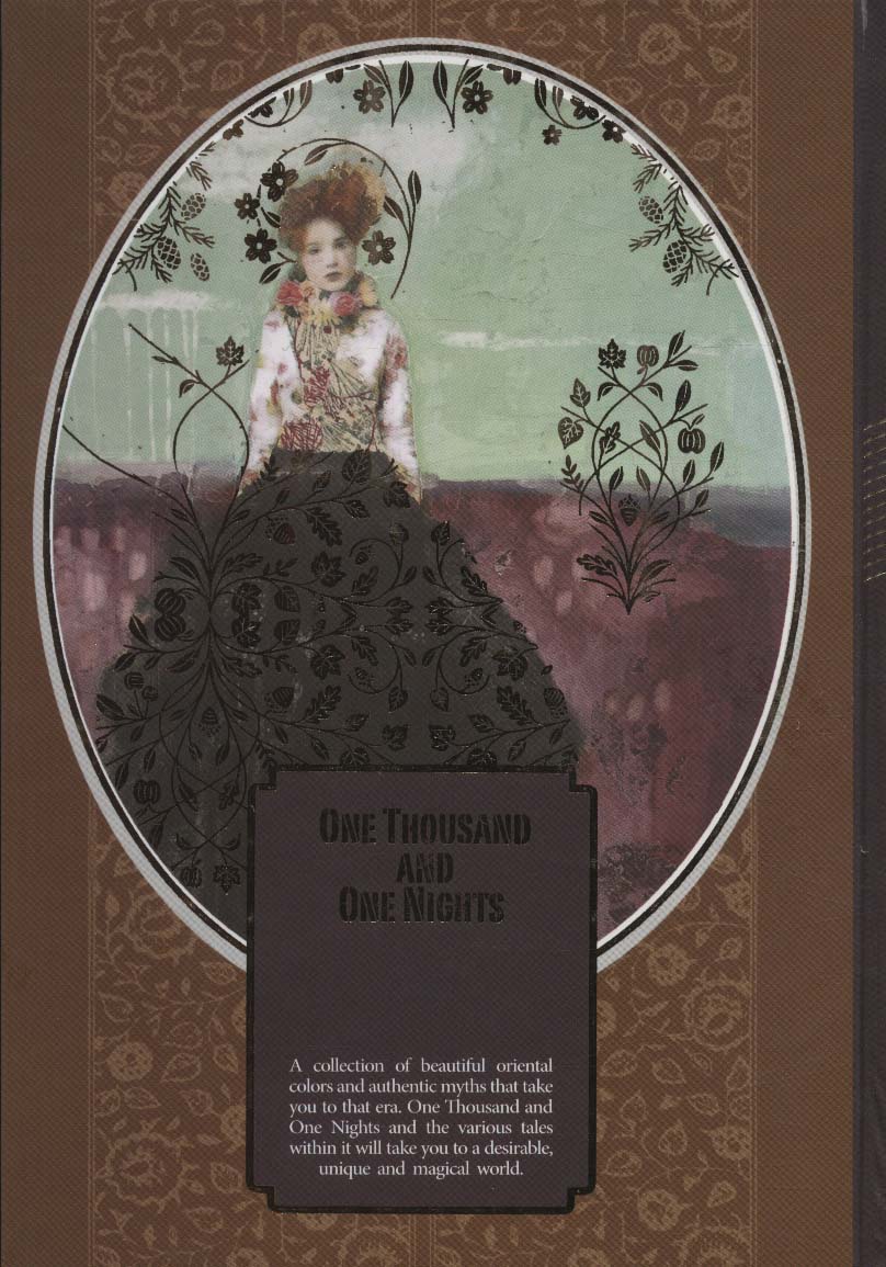 دفتر بی خط  (ONE THOUSAND AND ONE NIGHTS)،(کد 5959)،(لب طلایی)