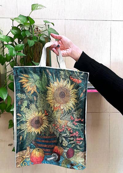 کیف پارچه ای قدیما 42*31 (کد SB-30)