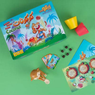 بسته بازی کوکونات (COCONUT)،(باجعبه)