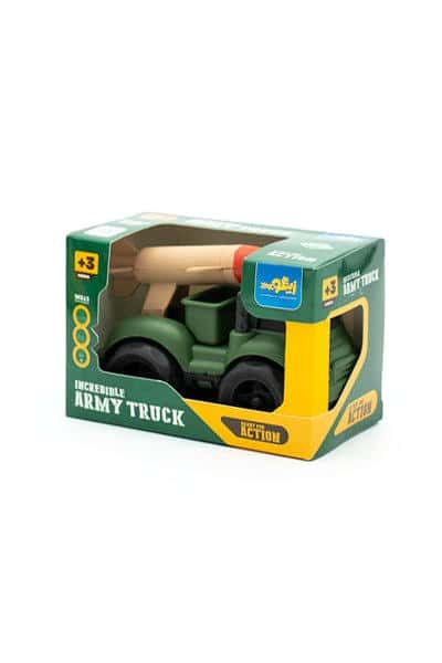 بسته بازی ست کامیون های نظامی شگفت انگیز (ARMY TRUCK)،(چندطرح،باجعبه)