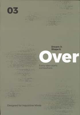 دفتر یادداشت خط دار WORD (طرح OVER)