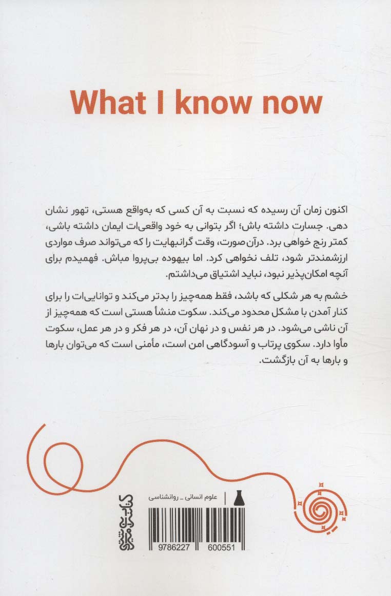 آنچه اکنون می دانم (نامه هایی به خود جوان ترمان)